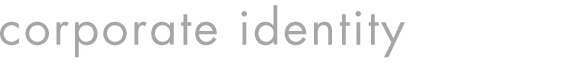 Image-Subhead for Corporate Identity