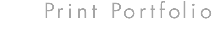 Image-Print Portfolio Headline